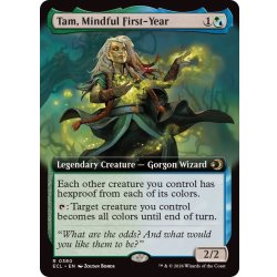 画像1: (FOIL)(フルアート)用意周到な一年生、タム/Tam, Mindful First-Year《英語》【ECL】