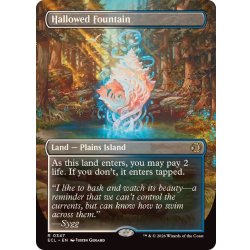 画像1: (FOIL)(フルアート)神聖なる泉/Hallowed Fountain《英語》【ECL】