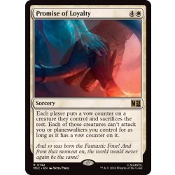 画像1: (サージFOIL)忠誠の確約/Promise of Loyalty《英語》【MSC】