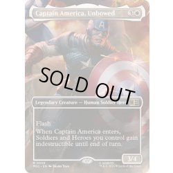画像1: (FOIL)(フルアート)不屈の盾、キャプテン・アメリカ/Captain America, Unbowed《英語》【MSC】