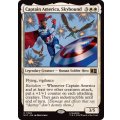 [EX+](FOIL)空を翔ける、キャプテン・アメリカ/Captain America, Skybound《英語》【MSC】