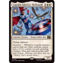 画像1: [EX+](FOIL)空を翔ける、キャプテン・アメリカ/Captain America, Skybound《英語》【MSC】
