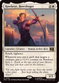 (FOIL)弓使い、ホークアイ/Hawkeye, Bowslinger《英語》【MSC】