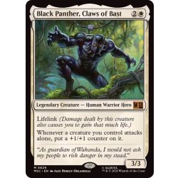 画像1: (FOIL)バスト神の爪、ブラックパンサー/Black Panther, Claws of Bast《英語》【MSC】
