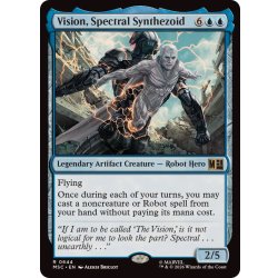 画像1: (FOIL)非実体のシンセゾイド、ヴィジョン/Vision, Spectral Synthezoid《英語》【MSC】