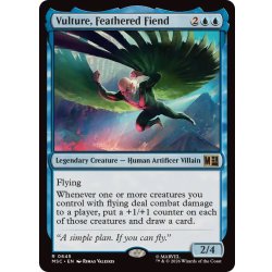 画像1: (FOIL)羽持つ悪鬼、ヴァルチャー/Vulture, Feathered Fiend《英語》【MSC】
