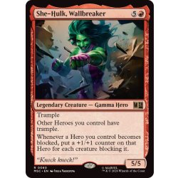 画像1: 壁を砕く女戦士、シーハルク/She-Hulk, Wallbreaker《英語》【MSC】