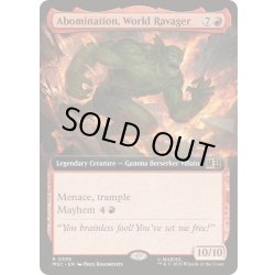 画像1: [EX+](FOIL)(フルアート)世界を蹂躙せし者、アボミネーション/Abomination, World Ravager《英語》【MSC】