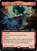 (フルアート)壁を砕く女戦士、シーハルク/She-Hulk, Wallbreaker《英語》【MSC】
