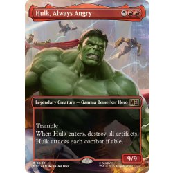 画像1: (フルアート)いつも怒っている、ハルク/Hulk, Always Angry《英語》【MSC】