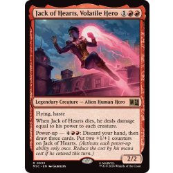 画像1: 一触即発のヒーロー、ジャック・オブ・ハーツ/Jack of Hearts, Volatile Hero《英語》【MSC】