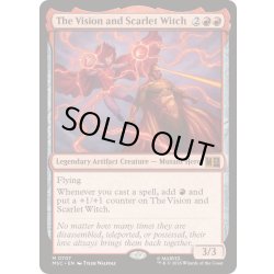 画像1: [EX+](FOIL)ヴィジョンとスカーレット・ウィッチ/The Vision and Scarlet Witch《英語》【MSC】