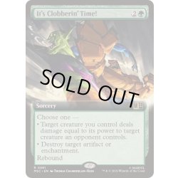 画像1: [EX+](フルアート)鉄拳制裁タイムだぜ！/It's Clobberin' Time!《英語》【MSC】