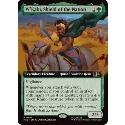 画像1: (フルアート)王国の盾、ウカビ/W'Kabi, Shield of the Nation《英語》【MSC】