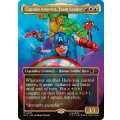 (フルアート)チームのリーダー、キャプテン・アメリカ/Captain America, Team Leader《英語》【MSC】