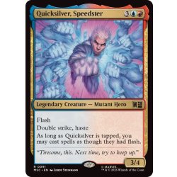 画像1: [EX+](サージFOIL)スピードスター、クイックシルバー/Quicksilver, Speedster《英語》【MSC】