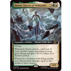 画像1: (フルアート)ワカンダの女王、ストーム/Storm, Queen of Wakanda《英語》【MSC】