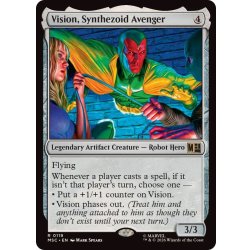 画像1: シンセゾイドのアベンジャーズ、ヴィジョン/Vision, Synthezoid Avenger《英語》【MSC】