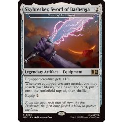 画像1: [EX+](サージFOIL)バジェンガの剣、スカイブレイカー/Skybreaker, Sword of Bashenga　//　精霊信者の剣/Sword of the Animist《英語》【MSC】