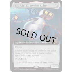 画像1: [EX+](FOIL)(フルアート)愛されロボット、H.E.R.B.I.E./H.E.R.B.I.E., Lovable Robot《英語》【MSC】