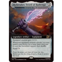 画像1: (フルアート)バジェンガの剣、スカイブレイカー/Skybreaker, Sword of Bashenga　//　精霊信者の剣/Sword of the Animist《英語》【MSC】