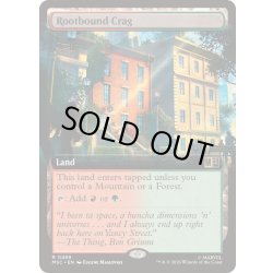 画像1: (FOIL)(フルアート)根縛りの岩山/Rootbound Crag《英語》【MSC】
