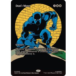画像1: (フルアート)(0043)絶対に動くな/Don't Move《英語》【MAR】