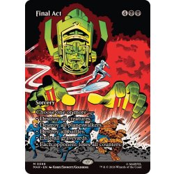 画像1: (FOIL)(フルアート)(0066)最期の一幕/Final Act《英語》【MAR】