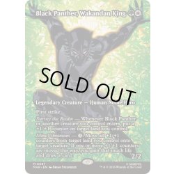 画像1: [EX+](FOIL)(フルアート)(0087)ワカンダの王、ブラック・パンサー/Black Panther, Wakandan King《英語》【MAR】