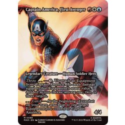 画像1: (フルアート)(0088)ファースト・アベンジャー、キャプテン・アメリカ/Captain America, First Avenger《英語》【MAR】