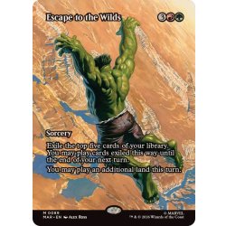 画像1: (FOIL)(フルアート)(0089)僻境への脱出/Escape to the Wilds《英語》【MAR】