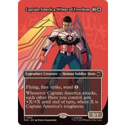 画像1: (フルアート)自由の翼、キャプテン・アメリカ/Captain America, Wings of Freedom《英語》【MSH】