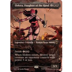 画像1: (FOIL)(フルアート)(0326)ザ・ハンドのくノ一、エレクトラ/Elektra, Daughter of the Hand《英語》【MSH】