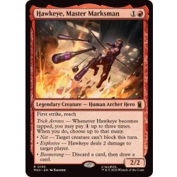 画像1: (FOIL)百発百中の射手、ホークアイ/Hawkeye, Master Marksman《英語》【MSH】