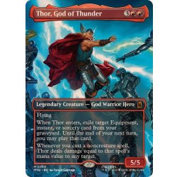 画像1: (フルアート)(0338)雷神、ソー/Thor, God of Thunder《英語》【MSH】