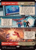 (フルアート)スーパーヒーローの争い、シビル・ウォー/The Super Hero Civil War《英語》【MSH】