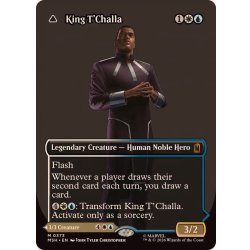 画像1: (FOIL)(フルアート)(0373)ティ・チャラ王/King T'Challa《英語》【MSH】