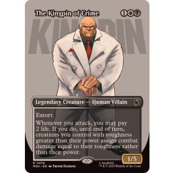 画像1: (FOIL)(フルアート)(0374)犯罪王キングピン/The Kingpin of Crime《英語》【MSH】