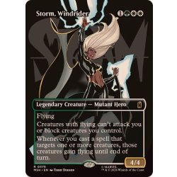 画像1: (FOIL)(フルアート)ウィンドライダー、ストーム/Storm, Windrider《英語》【MSH】