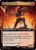 (FOIL)(フルアート)戦いの神、アレス/Ares, God of War《英語》【MSH】
