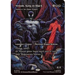 画像1: (フルアート)キング・イン・ブラック、ヴェノム/Venom, King in Black　//　荒廃のドラゴン、スキジリクス/Skithiryx, the Blight Dragon《英語》【MAR】