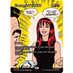 画像1: [EX+](フルアート)予想外の授かり物/Unexpected Windfall《英語》【MAR】