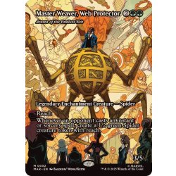 画像1: (フルアート)ウェブの守護者、マスター・ウィーバー/Master Weaver, Web Protector // 終わりなき巣網のアラスタ/Arasta of the Endless Web《英語》【MAR】