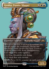 [EX+](FOIL)(フルアート)未来を創る者、ゲンク/Genku, Future Shaper《英語》【MH3】