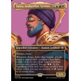 (FOIL)(フルアート)(0015)霊気の俊英、サティア/Satya, Aetherflux Genius《日本語》【M3C】