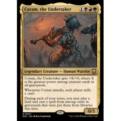 画像1: (FOIL)葬儀人、コーラム/Coram, the Undertaker《英語》【M3C】