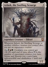 隆起する災い魔、アズラスク/Azlask, the Swelling Scourge《英語》【M3C】