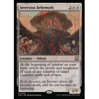 (リップルFOIL)転置のビヒモス/Inversion Behemoth《英語》【M3C】