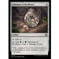 画像1: 反発のタリスマン/Talisman of Resilience《英語》【M3C】