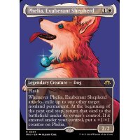 [EX+](フルアート)溌剌の牧羊犬、フィリア/Phelia, Exuberant Shepherd《英語》【MH3】